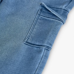 Pantalón denim bolsillos niña Boboli