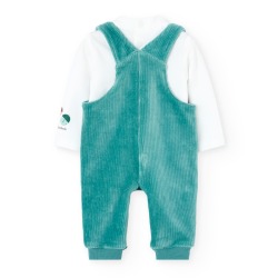 Conjunto peto punto de bebé niño Boboli