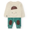 Conjunto punto de bebé niño boboli
