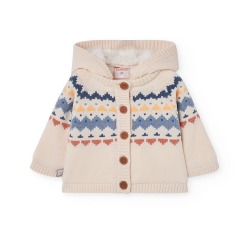 Chaqueta bebé crudo boboli