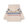Chaqueta bebé crudo boboli