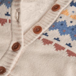 Chaqueta bebé crudo boboli