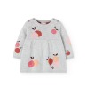 Vestido tricotosa frutas bebe niña Boboli