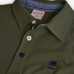 Polo piqué de niño boboli