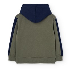 Sudadera niño de felpa con capucha Boboli