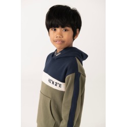 Sudadera niño de felpa con...