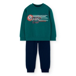 Conjunto felpa de niño Boboli