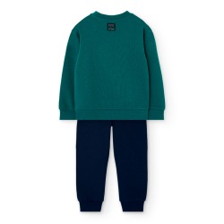 Conjunto felpa de niño Boboli