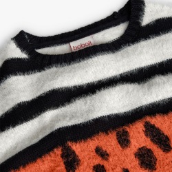 Jersey tricotosa de niña Boboli