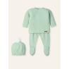 Conjunto bebe 3P "CONEJITOS AMBROSIA" Mac Ilusión