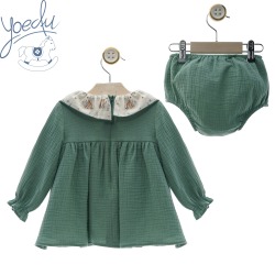 Vestido bebe braguita "Familia Angora" Yoedu