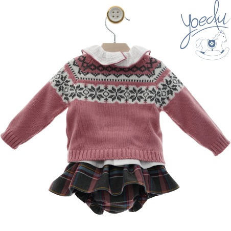 Conjunto baby 3 piezas Yoedu
