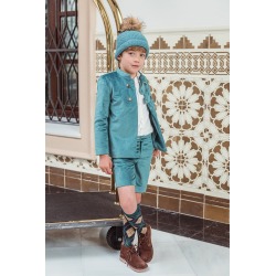 Traje bermuda niño "Familia...