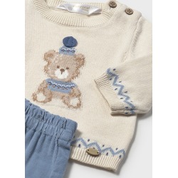 Conjunto pantalón y jersey bebe niño mayoral