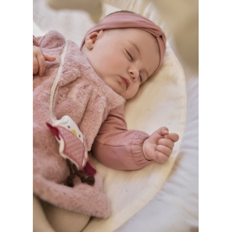 Vestido con bolsito y diadema bebe mayoral