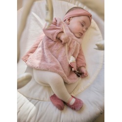 Vestido con bolsito y diadema bebe mayoral