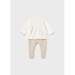 Conjunto polaina y jersey bebe niña mayoral