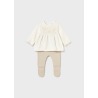 Conjunto polaina y jersey bebe niña mayoral