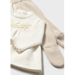 Conjunto polaina y jersey bebe niña mayoral