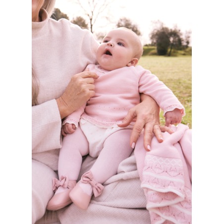 Conjunto 3 piezas bebe niña mayoral