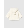 Chaqueta tricot con pelo bebe mayoral