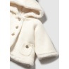 Chaqueta tricot con pelo bebe mayoral