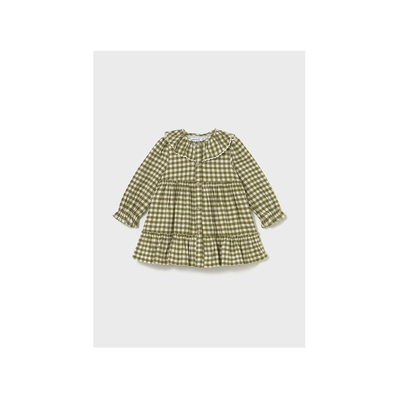 Vestido vichy bebé mayoral