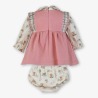 Vestido bebe con braguita combinado Miranda