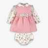 Vestido bebe con braguita combinado Miranda