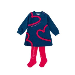 Vestido indigo con...