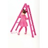 Vestido cuadros con leotardos Agatha Ruiz