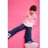 Conjunto camisa combinada y pantalón denim Agatha Ruiz