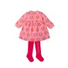 Vestido bebe flores con leotardo Agatha Ruiz