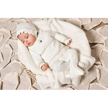 Conjunto bebe 3 piezas rombos Juliana