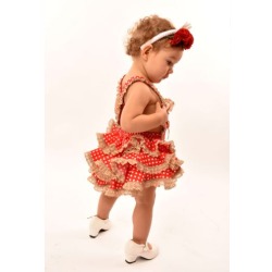 Ranita flamenca de niña Eva roja