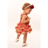 Ranita flamenca de niña Eva roja