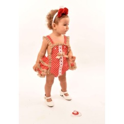 Ranita flamenca de niña Eva...