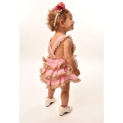 Ranita flamenca de niña Eva rosa