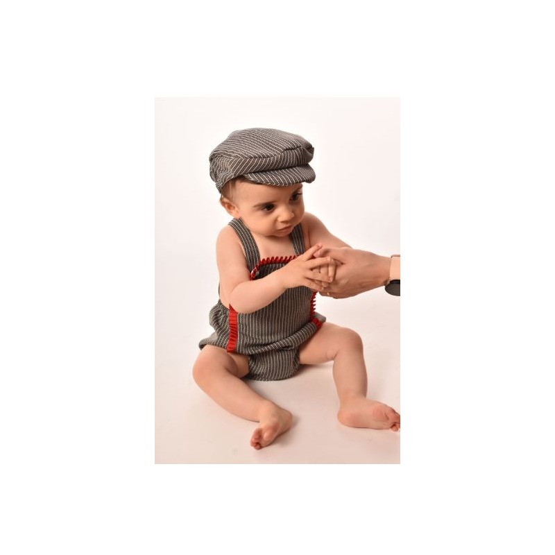 Ranita campero con gorra de niño Carlos rayas