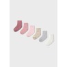 Set 6 calcetines lisos bebe mayoral