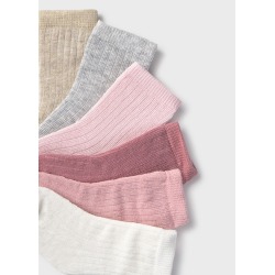 Set 6 calcetines lisos bebe mayoral