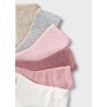 Set 6 calcetines lisos bebe mayoral