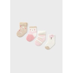 Set 4 calcetines bebe mayoral