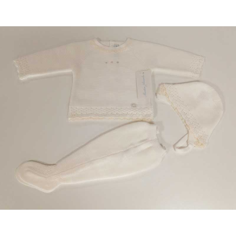 Conjunto punto bebe Snow Martin Aranda