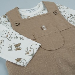 Peto con camiseta bebe niño Babybol