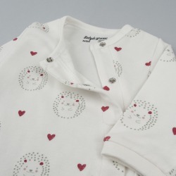 Pelele m/l corazones bebe niña Babybol