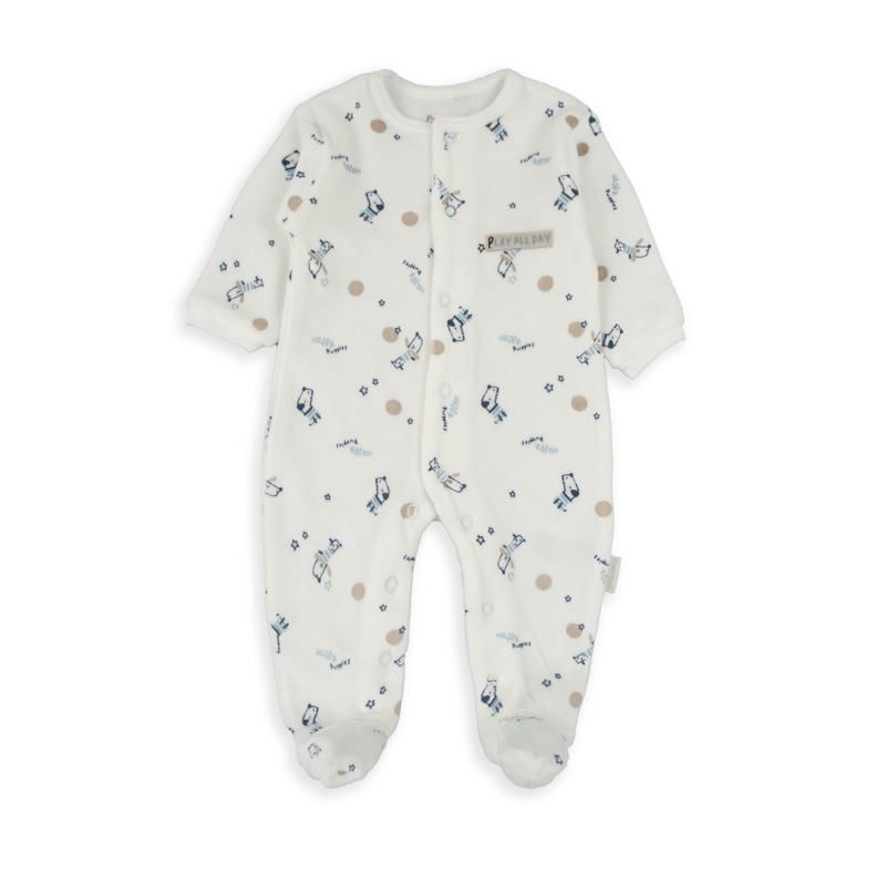 Pelele bebe estampado perritos Babybol
