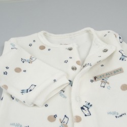 Pelele bebe estampado perritos Babybol