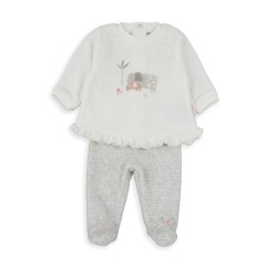 Conjunto polaina bebe niña...