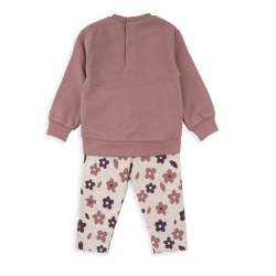 Chandal niña estampado flores Babybol